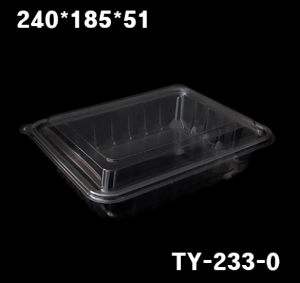 TY-233-0 400개 세트 반찬용기 포장용기 배달용 샐러드 용기